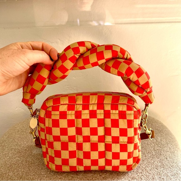 Clare V Handbags - NWT Clare V. Lucie Checker Quilted Crossbody Bag, cute, perfect for necessities!